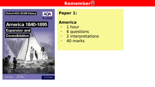 America, 1840–1895 Walking Talking Mock (AQA GCSE 9–1) – Full Paper 1 Exam Skills Lesson