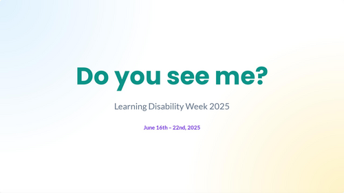 Learning Disability Week: Primary School Assembly