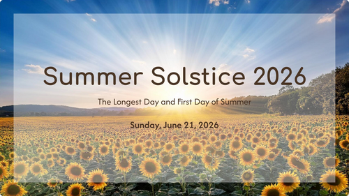 Summer Solstice 2026: Primary School Assembly