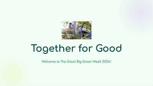 The Great Big Green Week: Primary School Assembly