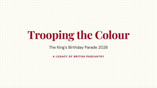 Trooping the Colour 2026: Primary School Assembly