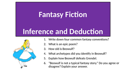 Alice In Wonderland - Inference and Deduction