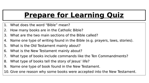 Inspiration and the Bible as the word of God