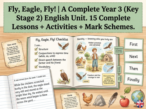 Fly, Eagle, Fly! | Year 3 English Unit | 15 Complete Lessons + Resources + Marking Scheme