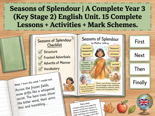 Seasons of Splendour | Year 3 English Unit | 15 Complete Lessons + Resources