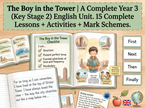 The Butterfly Lion | Year 3 English Unit | 15 Complete Lessons + Resources