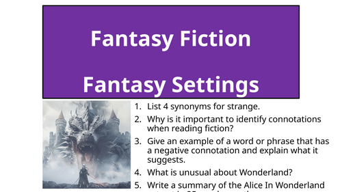 Fantasy Settings