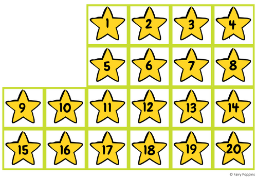 1-20 Maths Tens Frames Activity