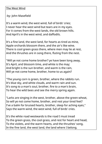 AQA GCSE Eng Lit Paper 2 Unseen Poetry Question with model answer