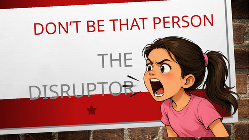 DON'T BE THAT PERSON- A GUIDE FOR MIDDLE SCHOOL TEENAGERS