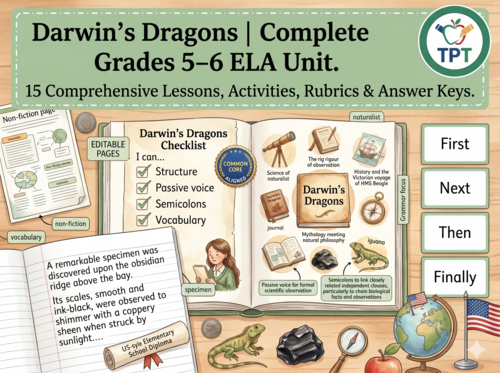 Dracula | Year 6 English Unit | 15 Complete Lessons + Resources + Mark Scheme