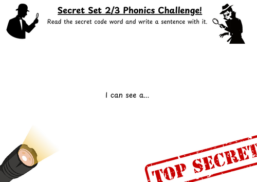 Secret Phonics - Template