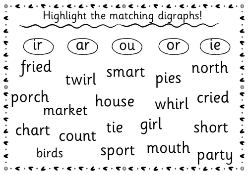Highlighter Phonics