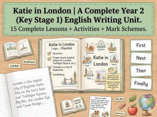 Katie in London | Year 2 English Unit | 15 Complete Lessons + Resources + Mark Scheme