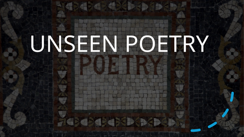 GCSE UNSEEN POETRY - SIMPLE STEPS FOR THE EXAM