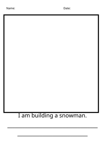 Foundation of Writing Templates for Black Line Drawing
