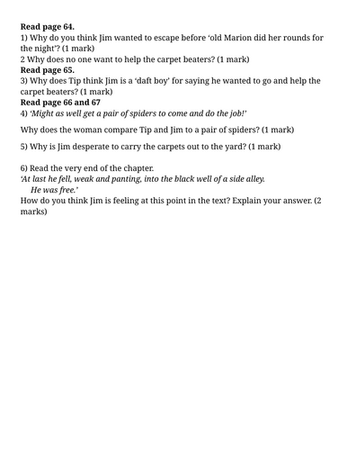 Street Child - Chapter 8 - Inference