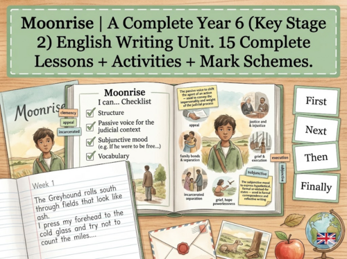 Moonrise | Year 6 English Unit | 15 Complete Lessons + Resources + Mark Scheme