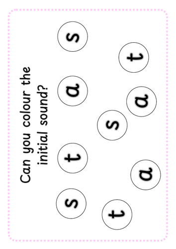 EYFS Spring Phonics Activity
