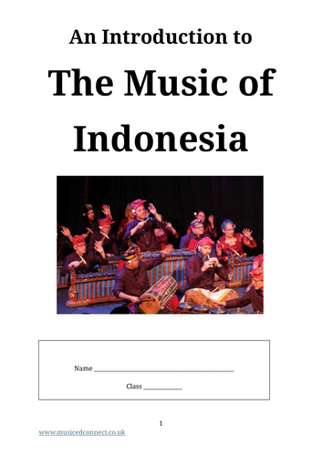 An Introduction to Indonesian Gamelan