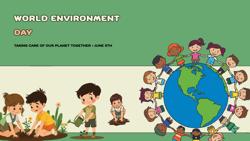 World Environment Day Assembly PowerPoint | KS1 KS2 | Sustainability, Recycling & Climate Change
