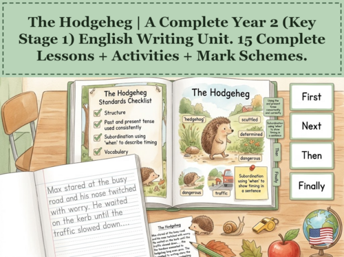 The Hodgeheg | Year 2 English Unit | 15 Complete Lessons + Resources + Mark Scheme