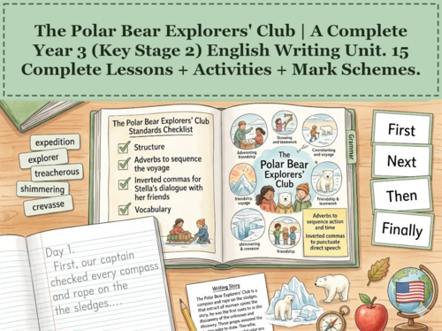 The Polar Bear Explorers' Club | Year 3 English Unit | 15 Complete Lessons + Resources