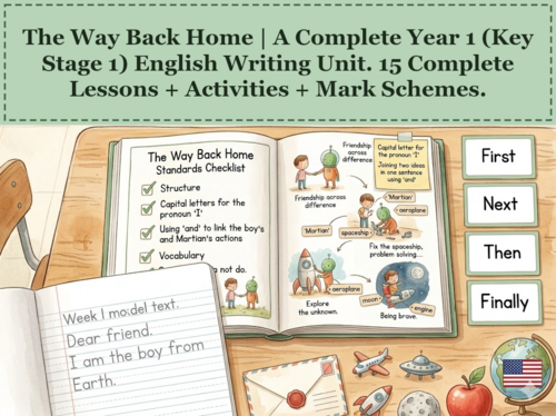 The Way Back Home | Year 1 English Unit | 15 Complete Lessons + Resources + Mark Scheme