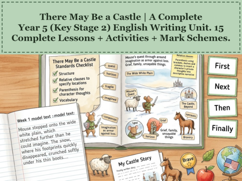 There May Be a Castle | Year 5 English Unit | 15 Complete Lessons + Resources + Mark Scheme
