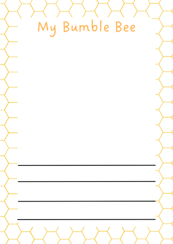 Bee writing