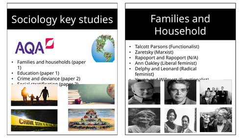 Sociology Key Study Booklet