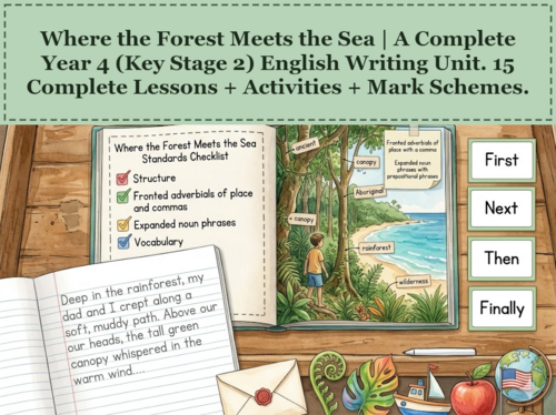 Where the Forest Meets the Sea | Year 4 English Unit | 15 Complete Lessons + Resources