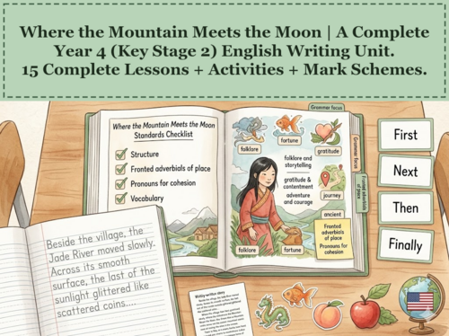 Where the Mountain Meets the Moon | Year 4 English Unit | 15 Complete Lessons + Resources