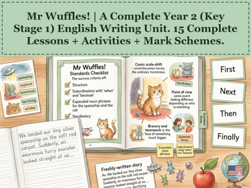 Mr Wuffles! | Year 2 English Unit | 15 Complete Lessons + Resources + Mark Scheme