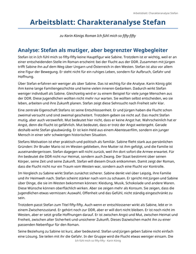 Ich fühl mich so fifty-fifty – Karin König – Stefan