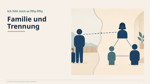 Ich fühl mich so fifty-fifty – Karin König – Family and Separation