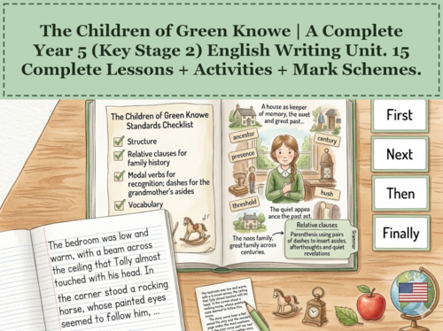 The Children of Green Knowe | Year 5 English Unit | 15 Complete Lessons + Resources + Mark Scheme