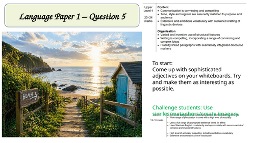 AQA English Language Paper 1: Question 5