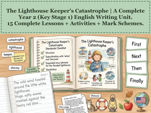 The Lighthouse Keeper's Catastrophe | Year 2 English Unit | 15 Complete Lessons + Resources