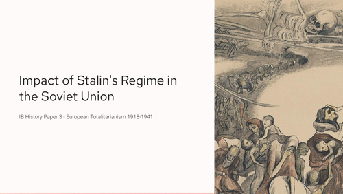 IB History Paper 3: Stalin's Regime Impact USSR 1918-1941 | Econ, Social, Terror