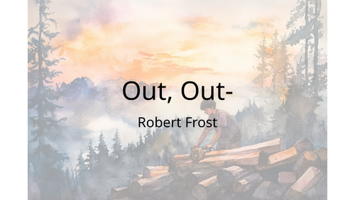 Out, Out- - Robert Frost
