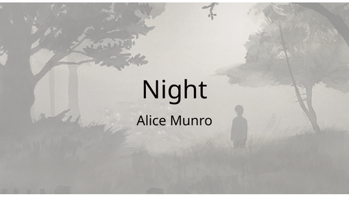 Night - Alice Munro