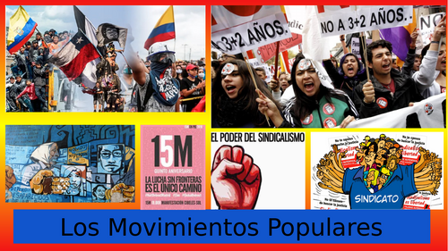 MOVIMIENTOS POPULARES 6.2B IMPERFECT SUBJUNCTIVE