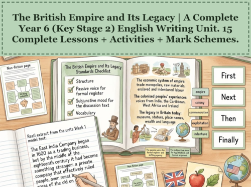The British Empire and Its Legacy | Year 6 English Unit | 15 Complete Lessons + Resources