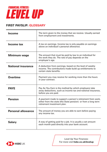 Understanding payslips