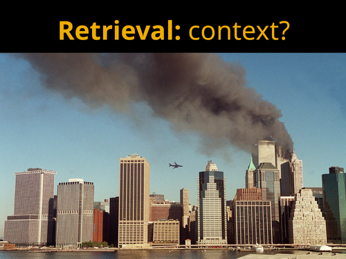 Developing analysis - 9/11 speech (KS2/KS3)