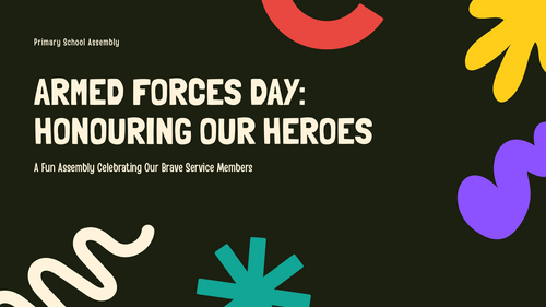 Armed Forces Day Assembly PowerPoint | KS1 & KS2 Primary School Assembly