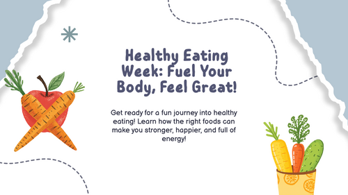 Healthy Eating Week Assembly PowerPoint | Healthy Lifestyle & Nutrition | KS1 KS2