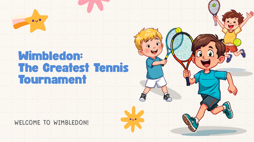 Wimbledon Assembly PowerPoint | Tennis & British Sporting Events | KS1 KS2