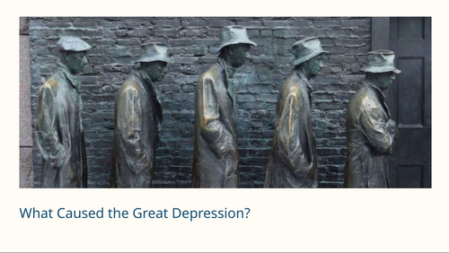 Great Depression Slideshow Presentation